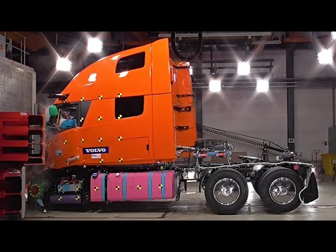 2024 Volvo VNL CRASH TEST | The SAFEST Heavy Duty Truck ?