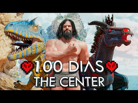 Sobrevivendo 100 Dias no ARK Hardcore (The Center)