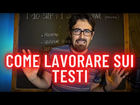 Come scrivere il testo di una canzone (analisi)