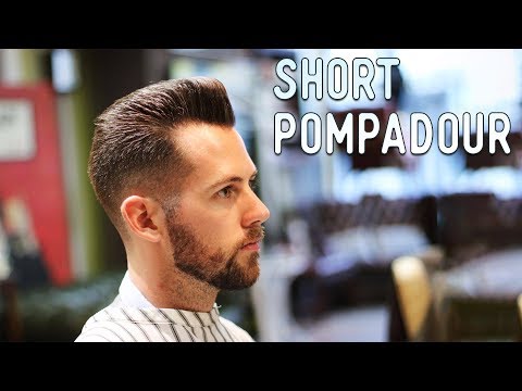 Haircut Tutorial: The Short Pompadour