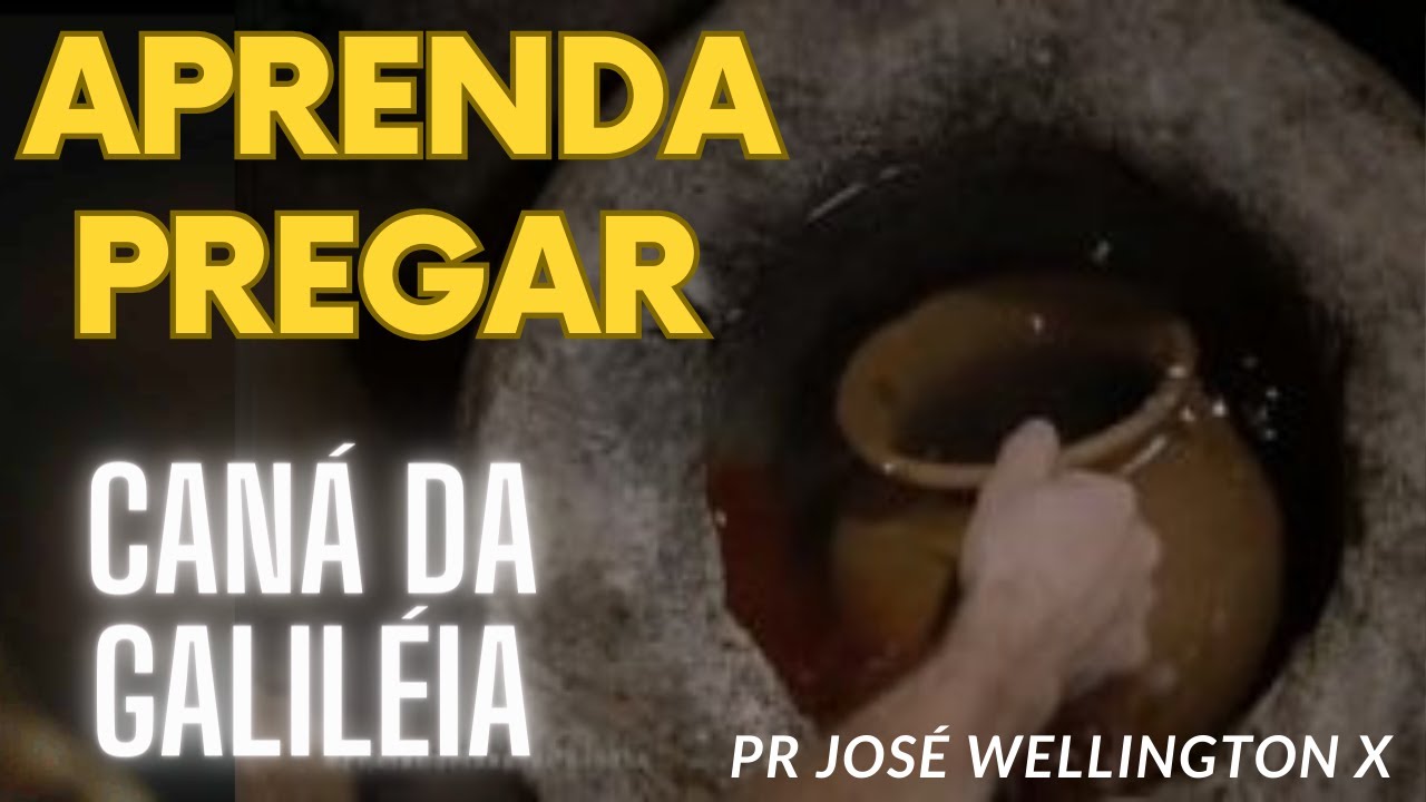 APRENDA PREGAR CANÁ DA GALILÉIA (ÁGUA EM VINHO).