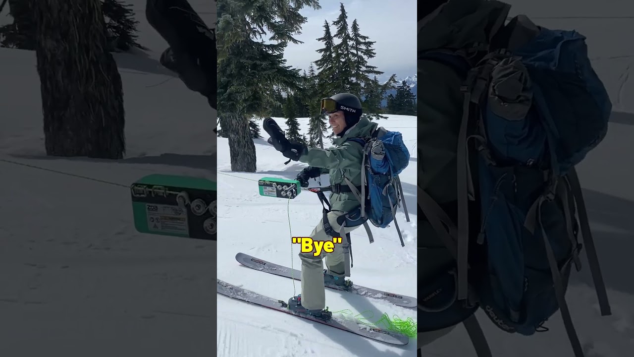 People trying the PL1 for the first time #RideZoa #SkiMoreWorkLess