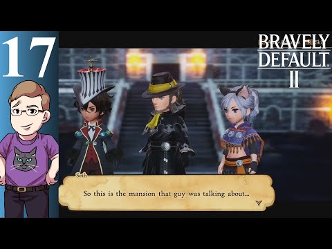 Let's Play Bravely Default 2 (Blind) Part 17 - Freelancer, Lady Emma Cards and Amphora
