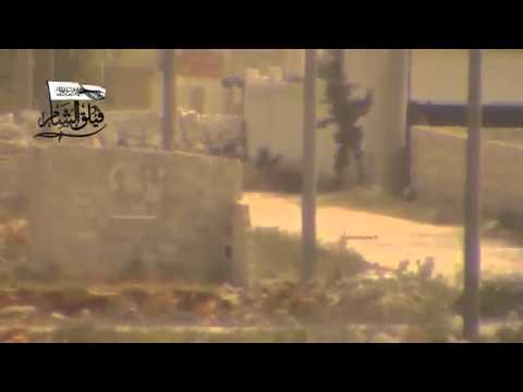 اشتباكات بين عناصر فيلق الشام وقوات النظام في عقرب في مدينة حلب