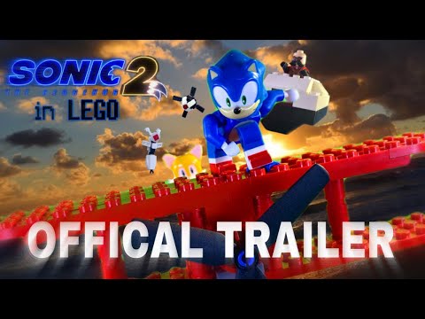 Sonic The Hedgehog 2 Trailer in LEGO..