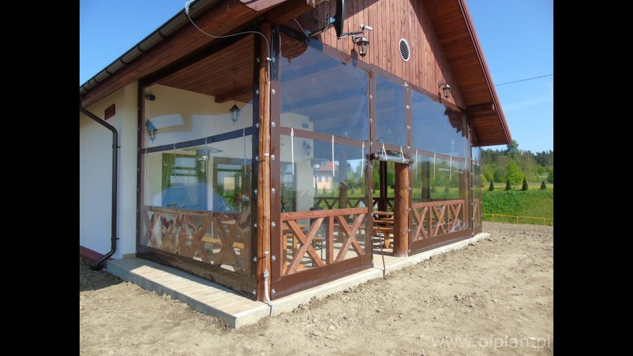 Olplan plandeki Olsztyn - Plandeka na taras, osłony tarasowe do altan.