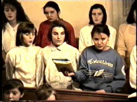 Corul copiilor Susca 1995 - Haideti 'naintea Domnului