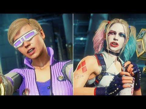 Mortal Kombat 11 - Cassie Cage Vs Cassie Cage (Mirror Match) - All Intros Dialogues