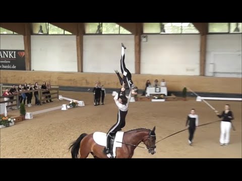 Bayerische Meisterschaft 2024 - Gruppenvoltigieren - München-Daglfing Juniorteam 1