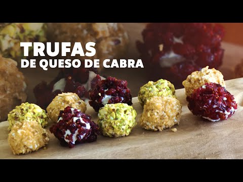 ¡Increíbles Trufas de Queso de Cabra en solo 5 Minutos! Receta Fácil y Deliciosa