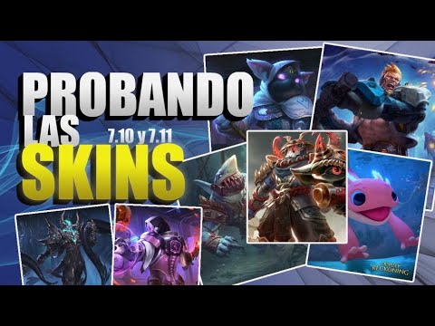 SMITE | PROBANDO LAS SKINS DEL PATCH 7.10 Y 7.11! | PTS