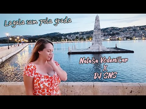 Nataša Vodeničar & DJ SNS - Lagala sam pola grada (Video 2025) Summer Hit 🧡☀️
