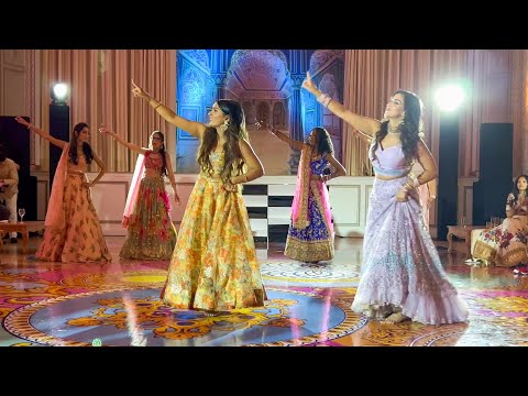 Bridesmaids Surprise Bollywood & Bhangra Dance | AP Dhillon | Mehendi Hai Rachne Wali | Dil Dooba