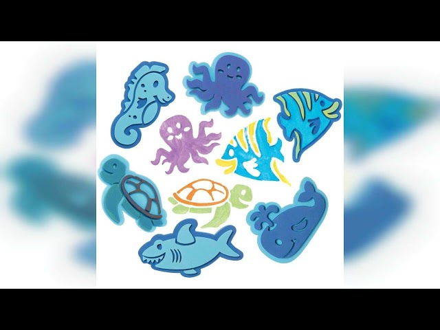 Vídeo relacionado con Baker Ross Pegatinas de fieltro estrellas para manualidades y proyectos de arte para niños, tarjetas, bolsos de fiesta y decoraciones, EF944,144 Unidades ( Paquete de 1)