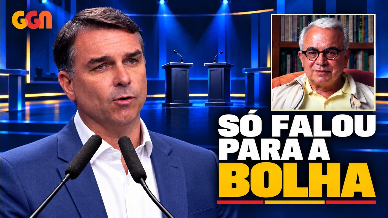 A postura de Flávio no debate pode afastar indecisos, avaliam Marcos Coimbra e Nassif