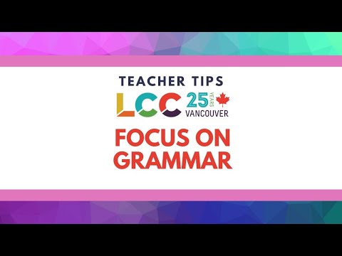 Grammar Tip - "Use video subtitles to practice"