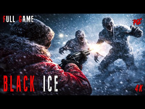THE BLACK ICE (4K) – Full Game No Commentary | Antarctic Survival Horror