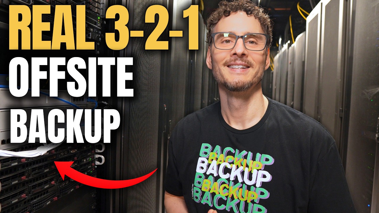 I Built a Real 3-2-1 Backup System