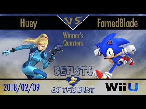 BotE 8 - Huey (ZSS) vs. FamedBlade (Sonic) Winners Semis - Smash 4