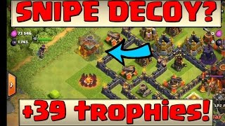 Clash of Clans - Town Hall Cloaking device??