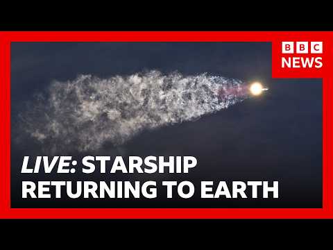 LIVE: SpaceX to end Starship mission early after rocket orbits Earth | BBC News
