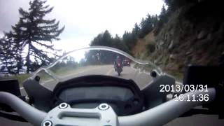 preview picture of video 'Palomar Mountain Road Motorcycle Run - Ducati Monster 796'