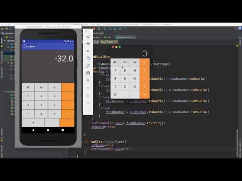 &#x202a;58- Android Calculator ||عمل تطبيق الحاسبة&#x202c;&rlm;
