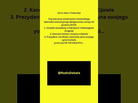 Niemieckie media 02 grudnia