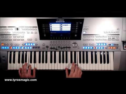 Tyros Magic - Euro Pop Organ Showcase (Tyros 5 and Tyros 4 Registration Software)