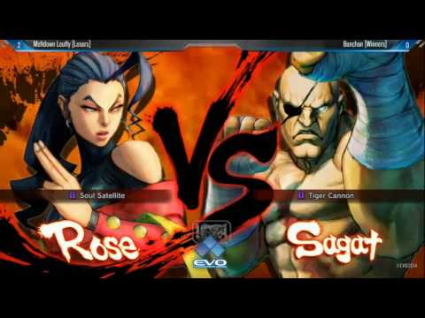 EVO 2014: USFIV Grand Finals | Louffy vs. Bonchan