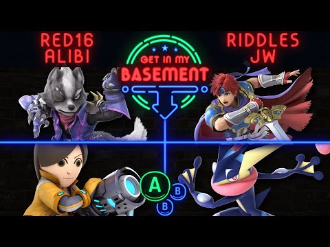 GIMB # 10 | Red16 & Alibi vs Riddles & jw | Winners Semis | SSBU Ultimate REUPLOAD