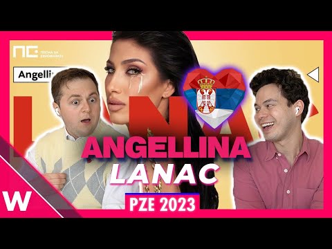 Angellina "Lanac" Eurovision Serbia 2023 Reaction