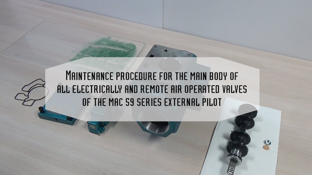 Maintenance Process Tutorial - 59 Series External Pilot