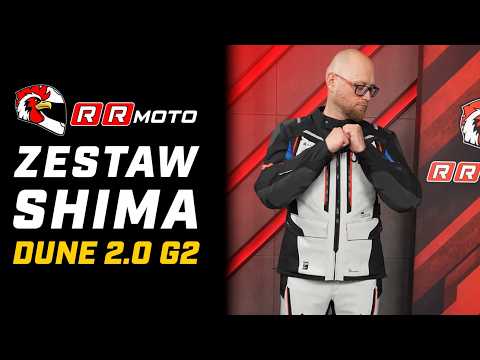 SHIMA DUNE 2.0 G2 _ nowa generacja zestawu turystycznego z systemem G2 oraz protektorami G_Flexx
