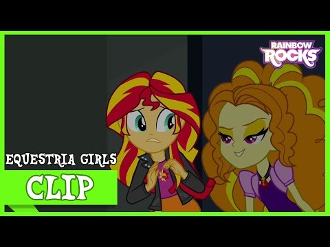 「ザ・ダズリングス」がサンセットの感情で遊ぶ | マイリトルポニー：エクエストリア・ガールズ | レインボー・ロック！ [HD] ("The Dazzlings" Plays With Sunset's Emotions | MLP: Equestria Girls | Rainbow Rocks! [HD])