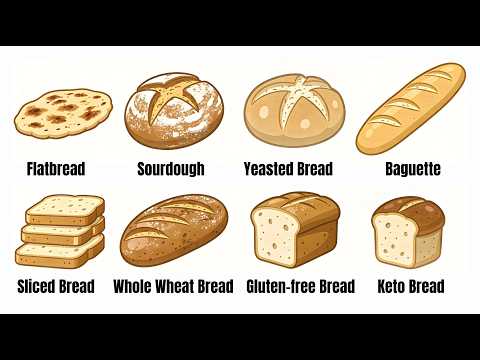 Every Bread Explained In 15 Mins