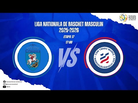 Liga Nationala de Baschet Masculin 25/26 -SCMU Craiova vs CSM Târgu Mureș