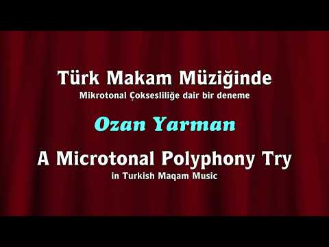 Bülent Özbek'in Hüseyni Taksiminin Armonizasyonu // Harmonization of Bülent Özbek's Hüseyni Taksim
