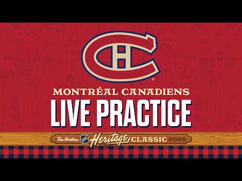Montreal Canadiens Live Practice Stream | 2026 Tim Hortons NHL Heritage Classic