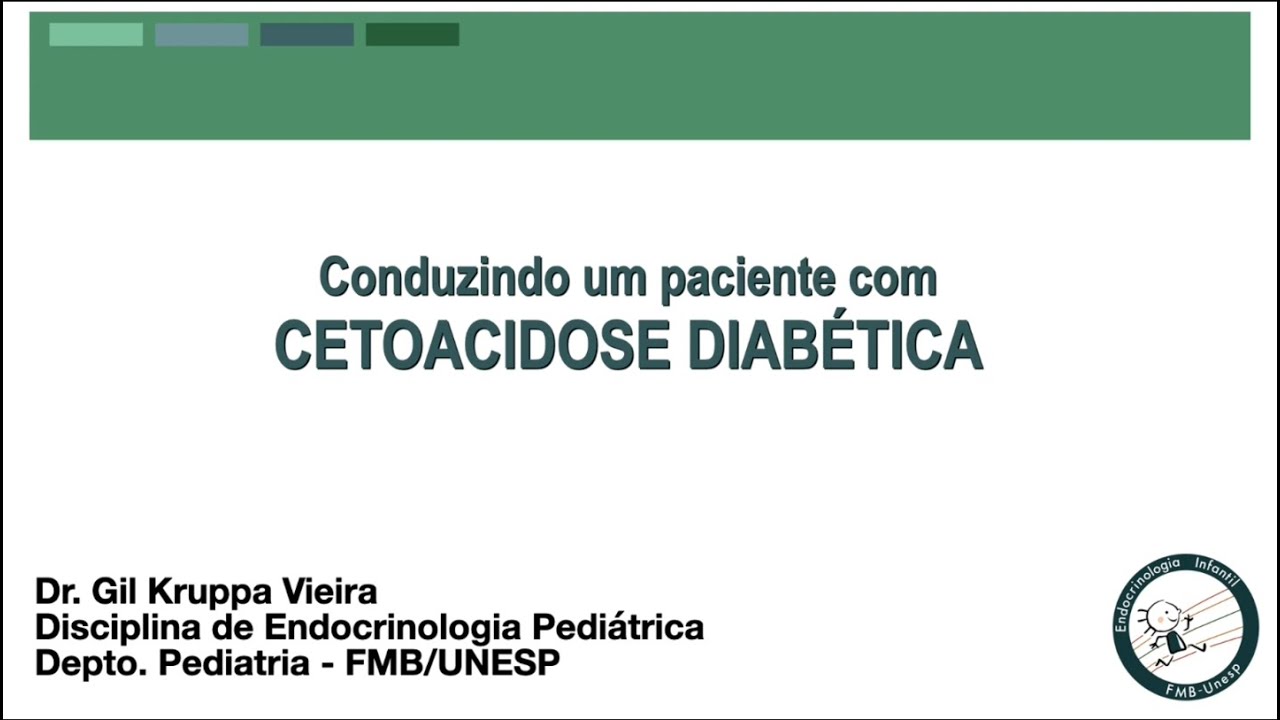 Conduzindo a cetoacidose diabética em crianças e adolescentes