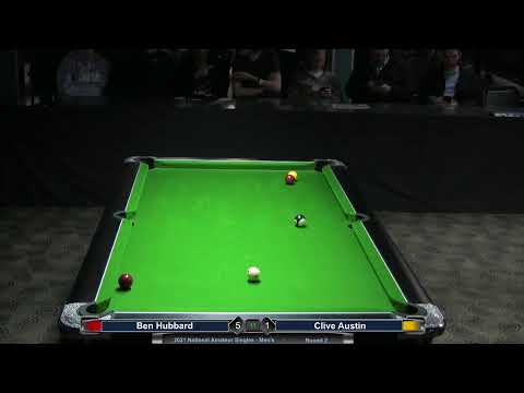 2021 National Men's Singles Round 2 - Ben Hubbard v Clive Austin