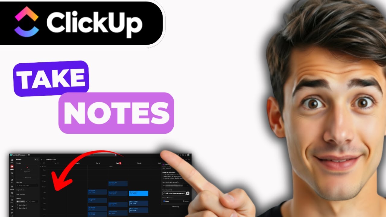 How To Use Ai Note Taker In ClickUp (Easiest Way) (2026 Guide)