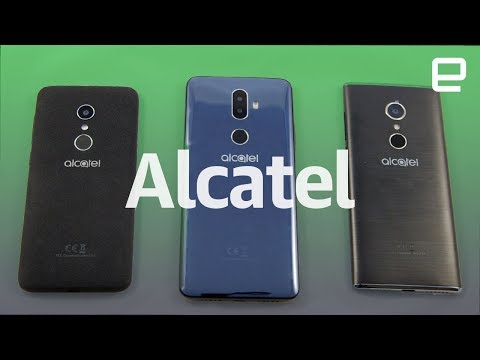 Alcatel 1X, 3V and 5 first look at CES 2018