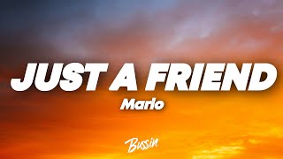 Mario - Just A Friend 2002 (Lyrics)