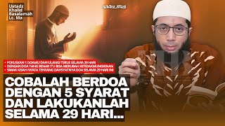 Download lagu How to Request a Great Wish from Allah | Ustadz Khalid Basalamah mp3
