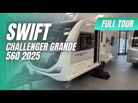 2025 Swift Challenger Grande 560 Exclusive | Full Tour | Luxury 4-Berth Caravan