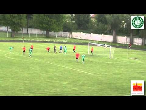 Polonia Świdnica. Gol Dariusza Filipczaka na 1:0 strzelony w meczu z Czarnymi Witnica. 18.05.2011