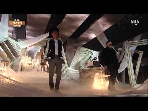 141109 EPIK HIGH - 헤픈엔딩(HAPPEN ENDING) Feat. MINZY of 2NE1 @인기가요 Inkigayo HD