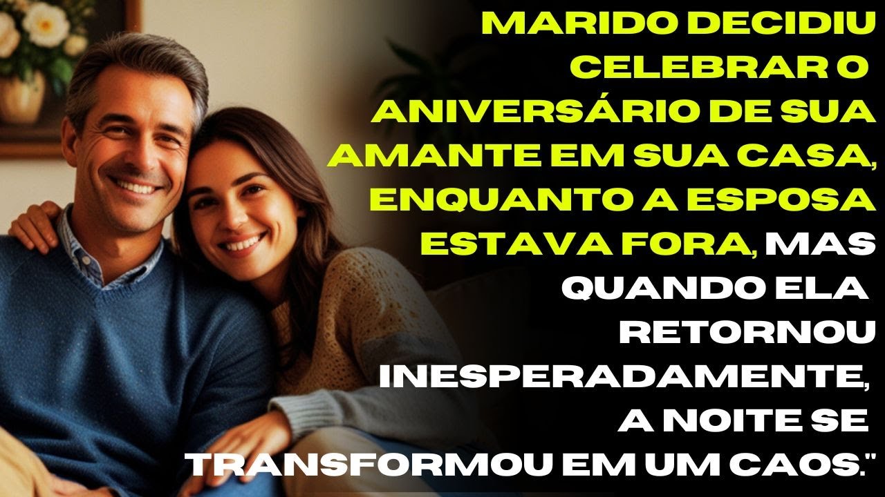 Marido Comemora o Aniversário da Amante em Casa... e a Esposa Faz Algo Inimaginável!