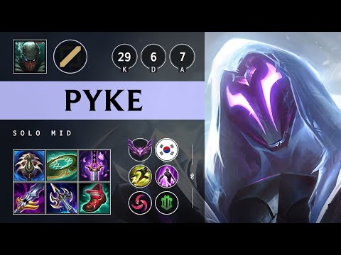 Pyke Mid vs Ekko - KR Master Patch 25.17